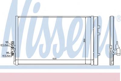 Конденсатор, кондиционер NISSENS 940226