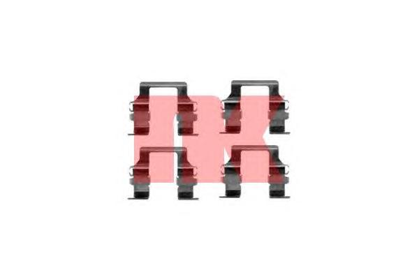 Комплектующие, колодки дискового тормоза NK