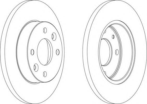 Тормозной диск FERODO