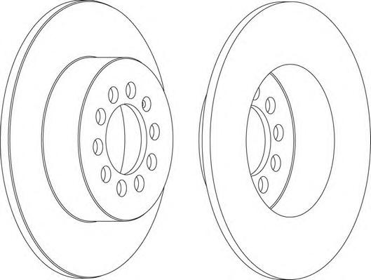 Тормозной диск FERODO