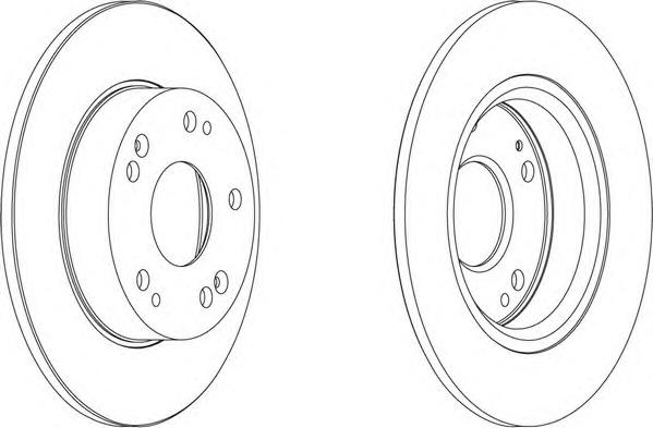 Тормозной диск FERODO