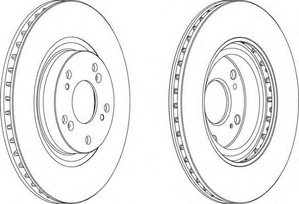 Тормозной диск FERODO