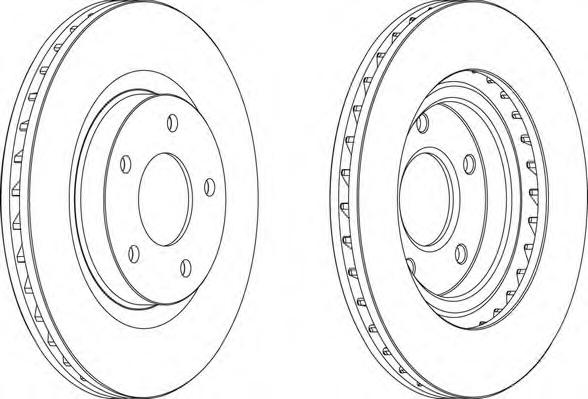 Тормозной диск FERODO