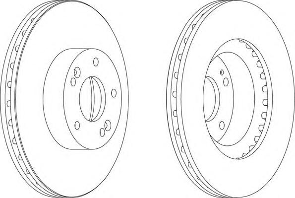 Тормозной диск FERODO