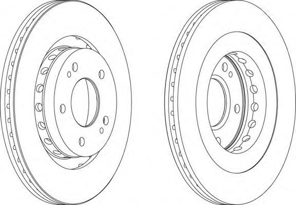 Тормозной диск FERODO