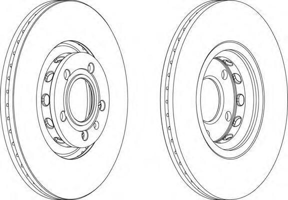 Тормозной диск FERODO