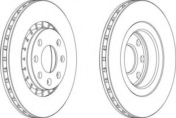 Тормозной диск FERODO