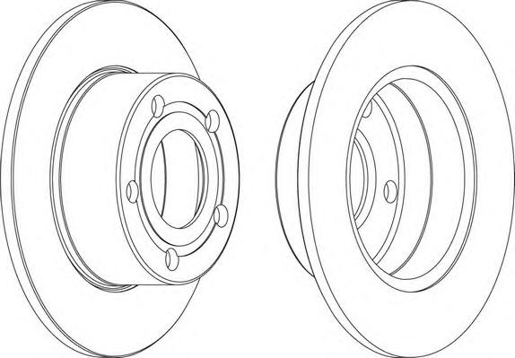 Тормозной диск FERODO
