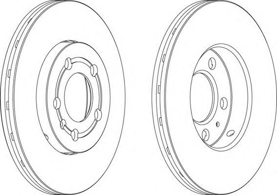 Тормозной диск FERODO