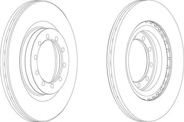 Тормозной диск FERODO