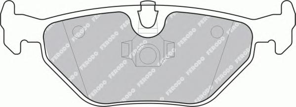Комплект тормозных колодок, дисковый тормоз FERODO