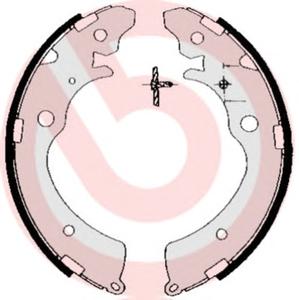 Комплект тормозных колодок BREMBO S28 507