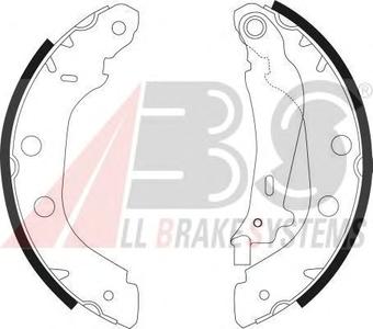 Комплект тормозных колодок A.B.S. 9030