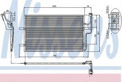 Конденсатор, кондиционер NISSENS 94901