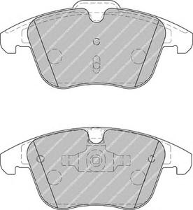 Комплект тормозных колодок, дисковый тормоз FERODO FDB1897