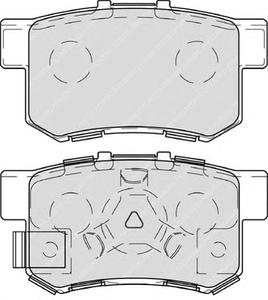 Комплект тормозных колодок, дисковый тормоз FERODO FDB4227