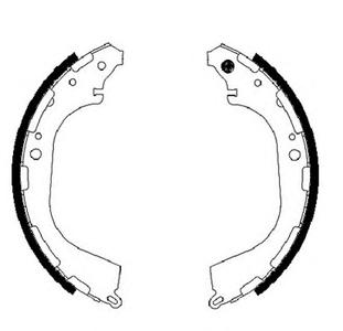 Комплект тормозных колодок FERODO FSB683