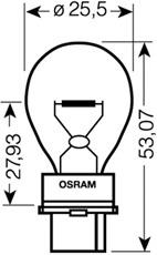 Лампа накаливания, фонарь указателя поворота OSRAM