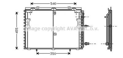 Конденсатор, кондиционер AVA QUALITY COOLING MS5221