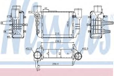 Интеркулер NISSENS 96709