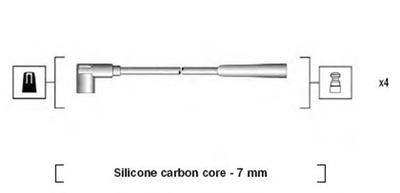 Комплект проводов зажигания MAGNETI MARELLI 941085180570