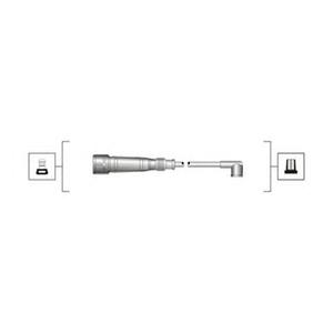 Комплект проводов зажигания MAGNETI MARELLI 941319170055