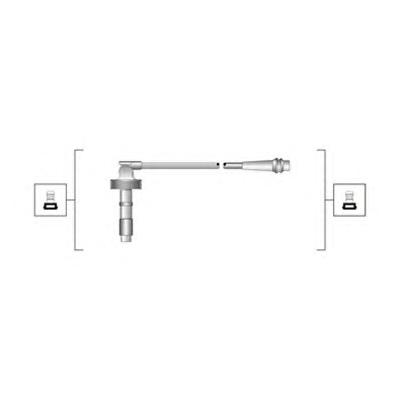 Комплект проводов зажигания MAGNETI MARELLI