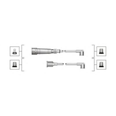 Комплект проводов зажигания MAGNETI MARELLI