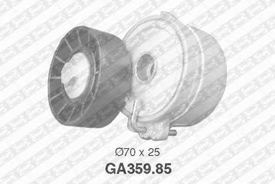 Натяжной ролик, поликлиновой  ремень SNR GA359.85