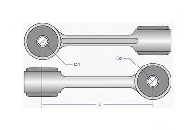 Тяга / стойка, стабилизатор MOOG