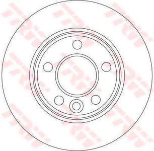 Тормозной диск TRW