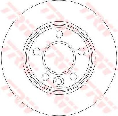 Тормозной диск TRW