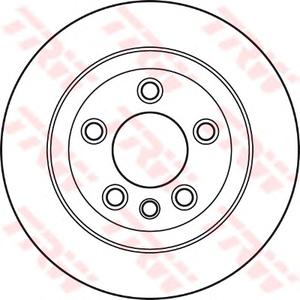 Тормозной диск TRW