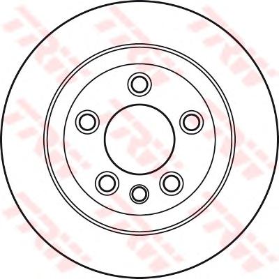Тормозной диск TRW