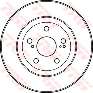 Тормозной диск TRW