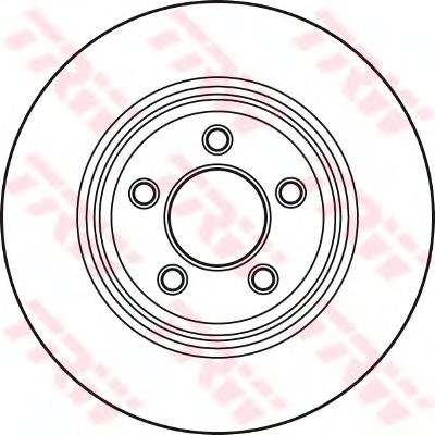 Тормозной диск TRW