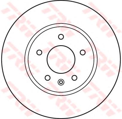 Тормозной диск TRW