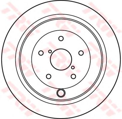 Тормозной диск TRW