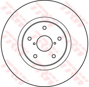 Тормозной диск TRW