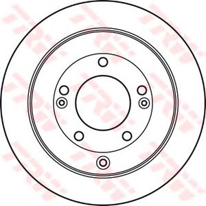 Тормозной диск TRW