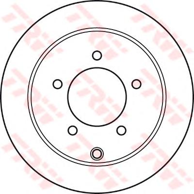 Тормозной диск TRW