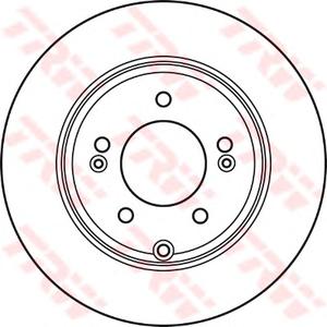 Тормозной диск TRW