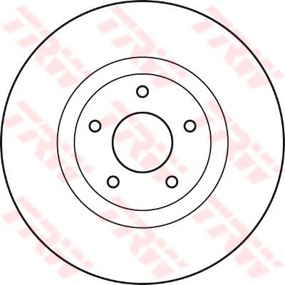 Тормозной диск TRW