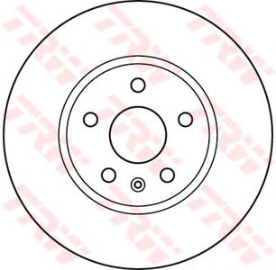 Тормозной диск TRW