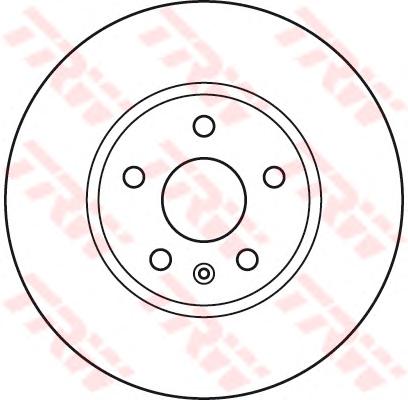 Тормозной диск TRW