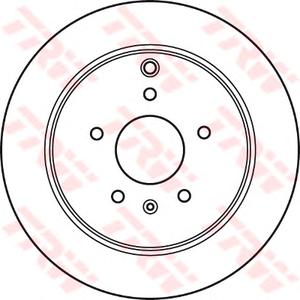 Тормозной диск TRW