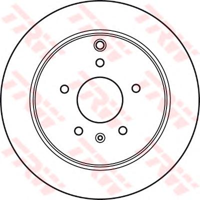Тормозной диск TRW