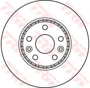 Тормозной диск TRW