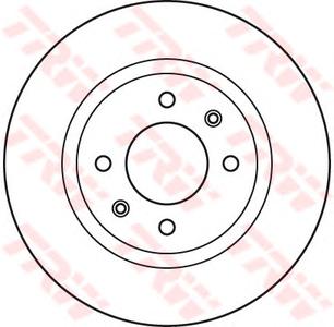 Тормозной диск TRW DF6116