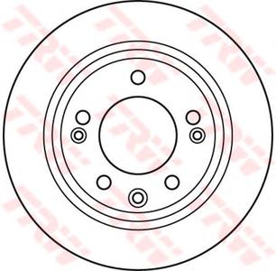 Тормозной диск TRW